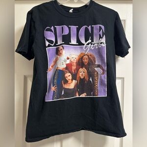 Spice Girls Black Graphic T-Shirt
